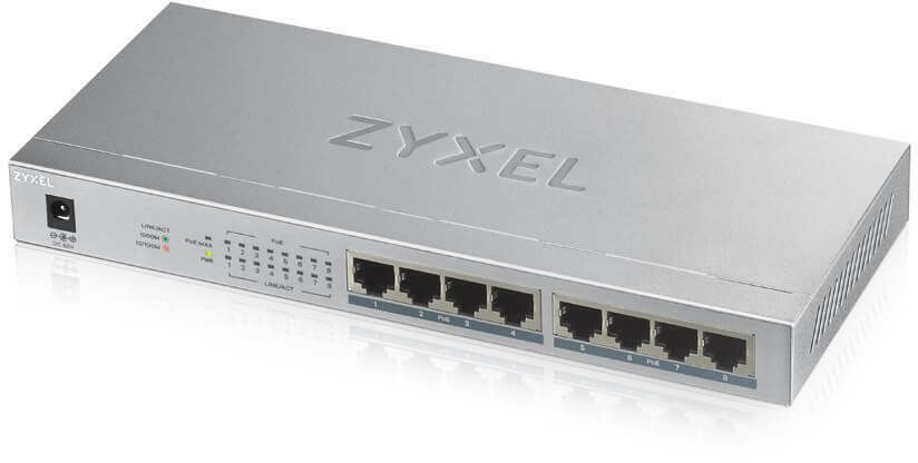 ZYXEL GS1008-HP 8-Port GbE Unmanaged PoE Switch